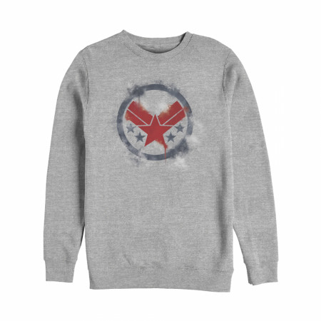 War Machine Smudged Logo Crewneck Sweatshirt